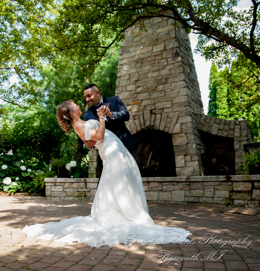 Sara & Harold at Cafe Cortina Farmington Hills MI wedding photography