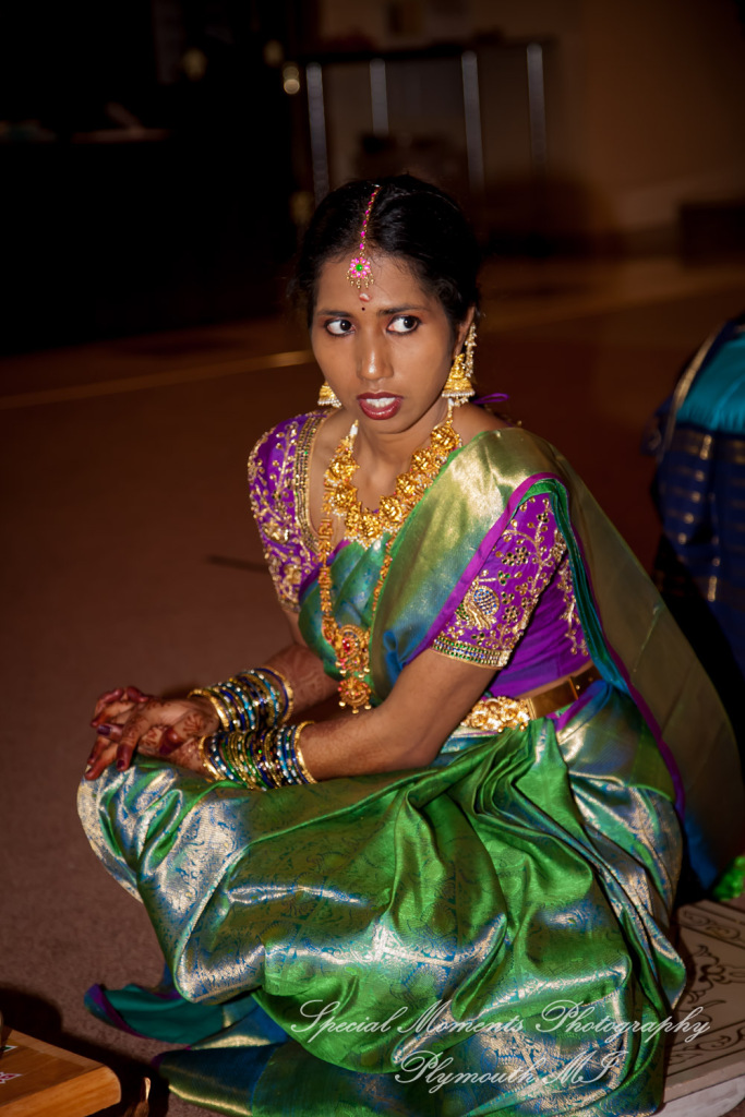 Laavanya & Varun at The Hindu Temple Canton MI wedding photography