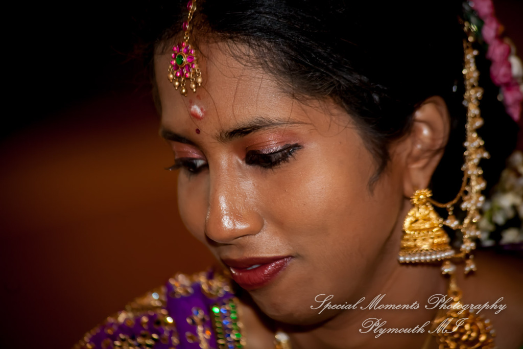 Laavanya & Varun at The Hindu Temple Canton MI wedding photography