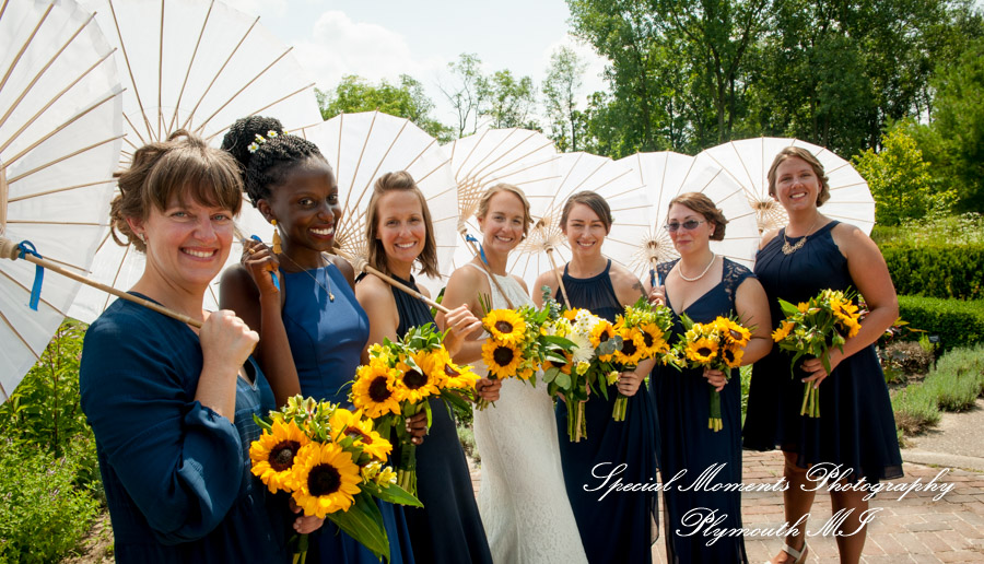 Jamie & Craig at Matthaei Botanical Gardens Ann Arbor MI wedding photography