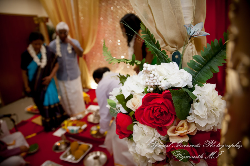 Laavanya & Varun at The Hindu Temple Canton MI wedding photography