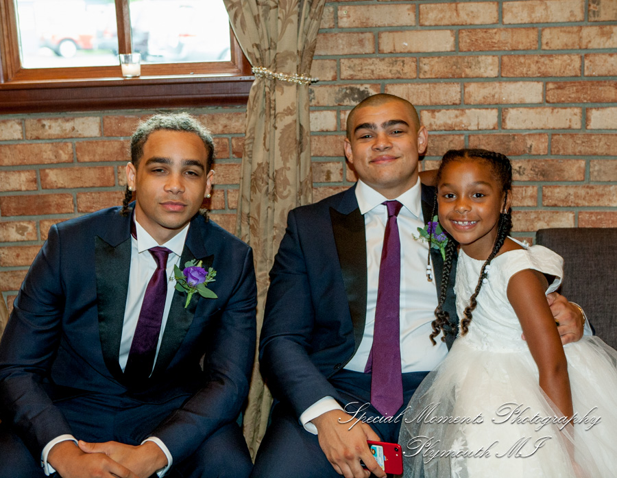 Sara & Harold at Cafe Cortina Farmington Hills MI wedding photography