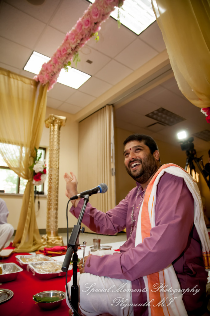 Laavanya & Varun at The Hindu Temple Canton MI wedding photography