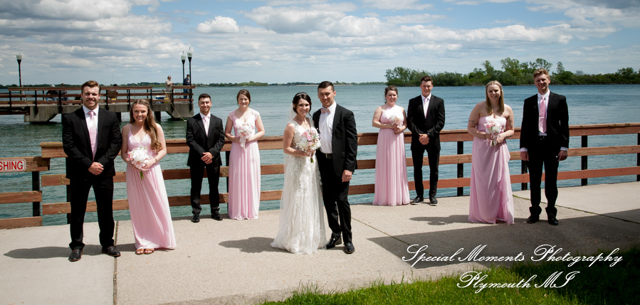 Reagan & Logan at Bentley Banquet Center Wyandotte MI wedding photography