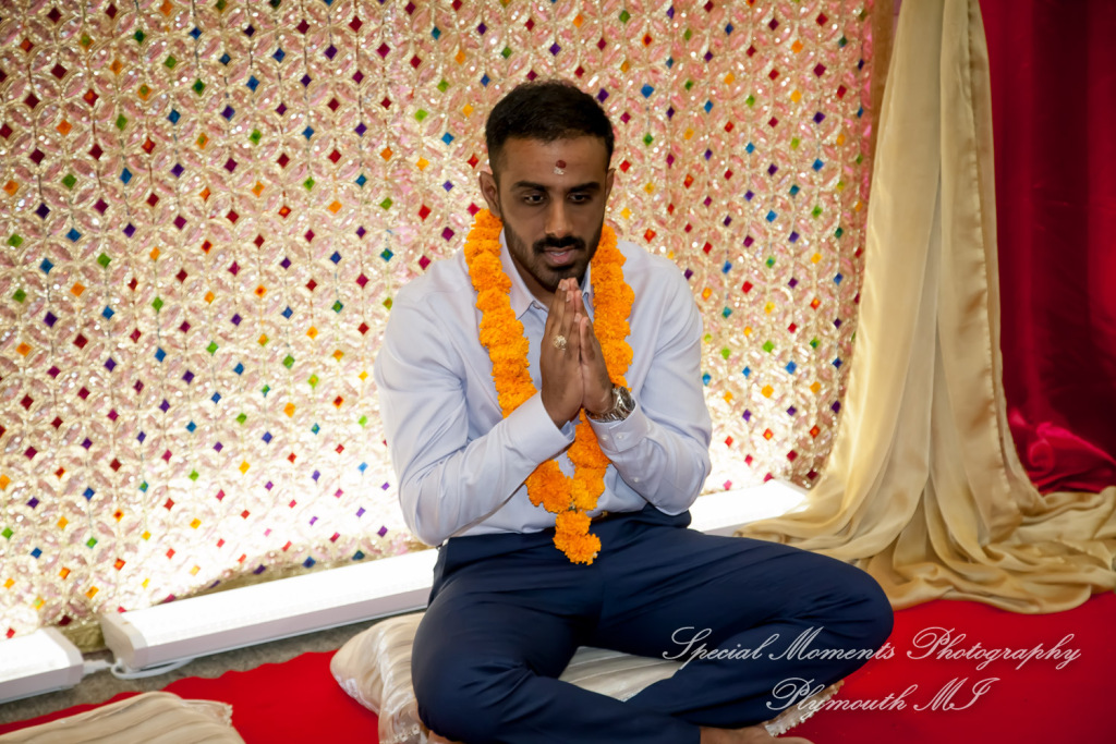 Laavanya & Varun at The Hindu Temple Canton MI wedding photography