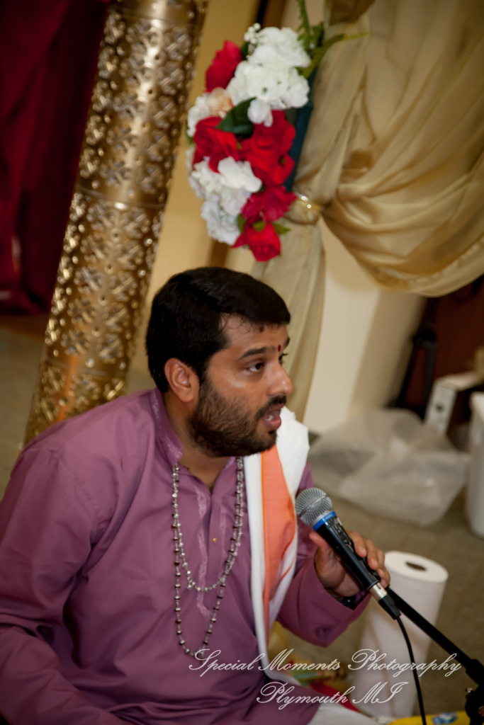 Laavanya & Varun at The Hindu Temple Canton MI wedding photography