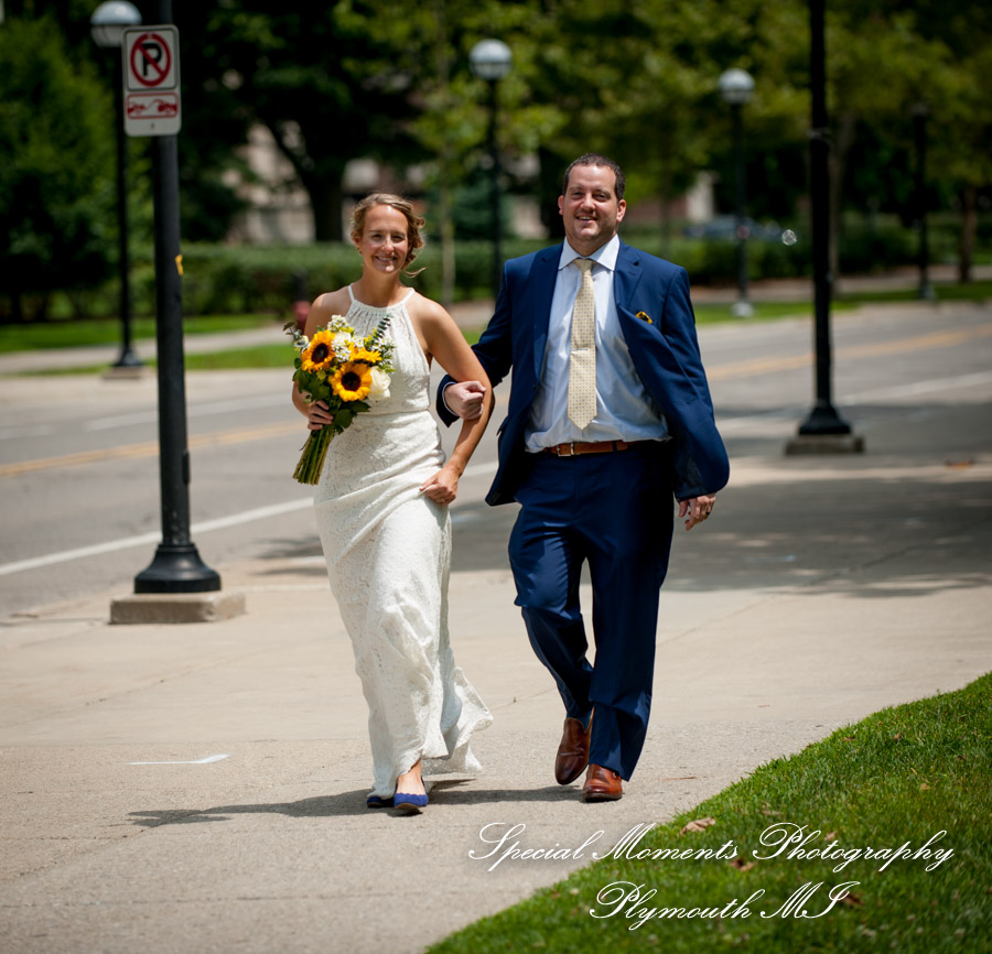Jamie & Craig at Matthaei Botanical Gardens Ann Arbor MI wedding photography