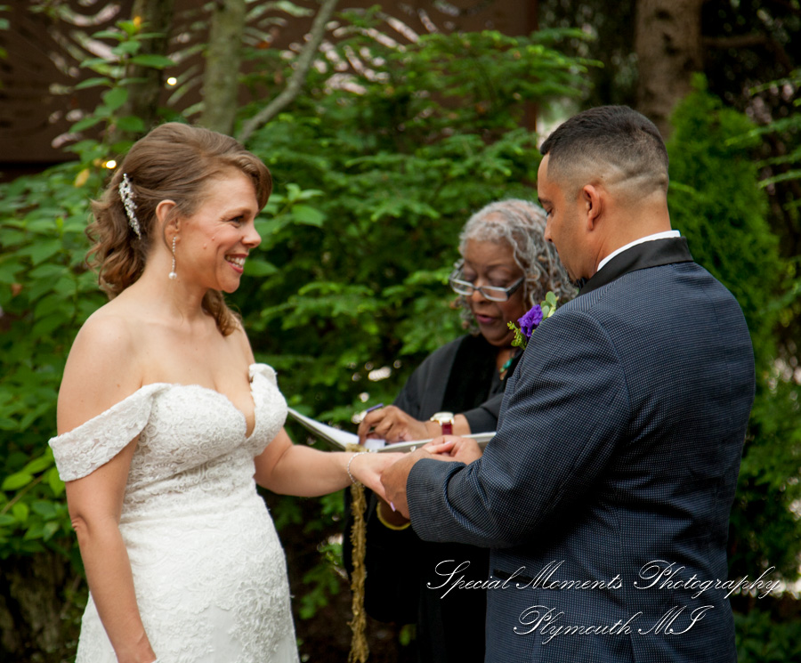Sara & Harold at Cafe Cortina Farmington Hills MI wedding photography