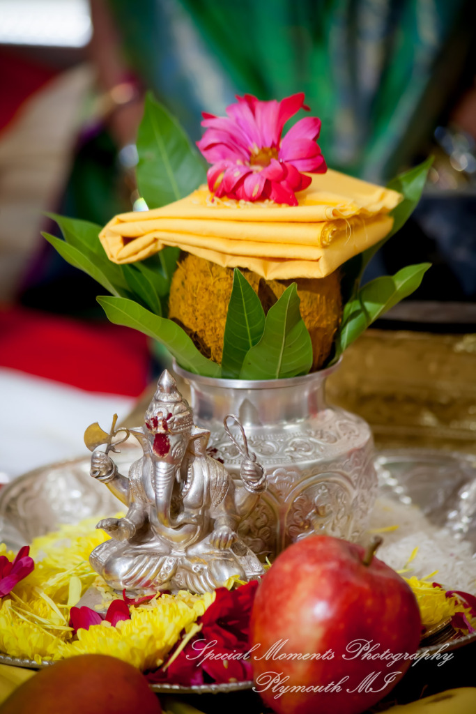 Laavanya & Varun at The Hindu Temple Canton MI wedding photography