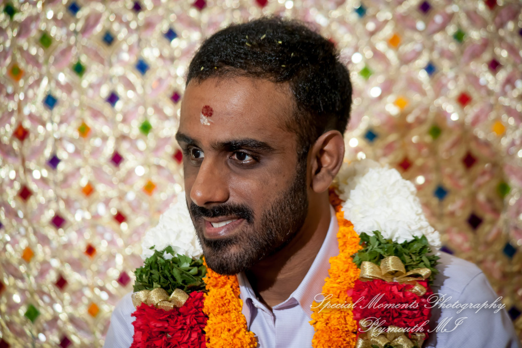 Laavanya & Varun at The Hindu Temple Canton MI wedding photography