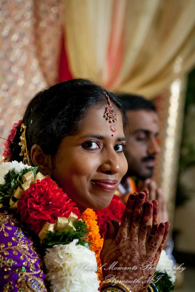 Laavanya & Varun at The Hindu Temple Canton MI wedding photography