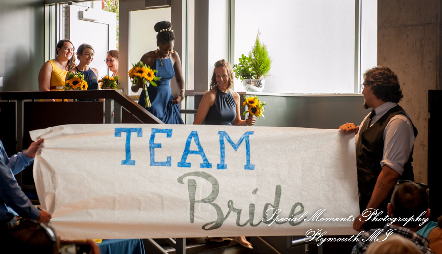 Jamie & Craig at Zingerman Grayline Ann Arbor MI wedding photography