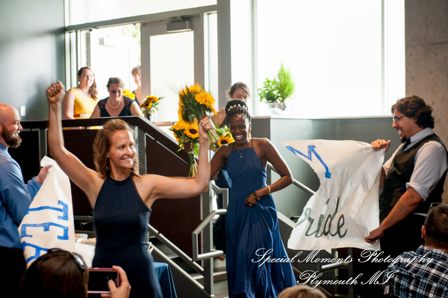 Jamie & Craig at Zingerman Grayline Ann Arbor MI wedding photography