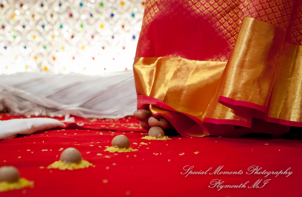 Laavanya & Varun at The Hindu Temple Canton MI wedding photography