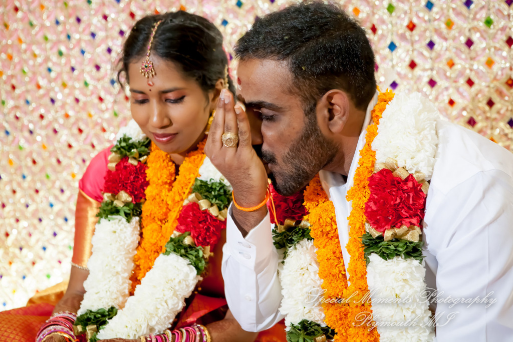 Laavanya & Varun at The Hindu Temple Canton MI wedding photography