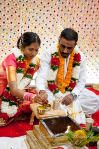 Laavanya & Varun at The Hindu Temple Canton MI wedding photography