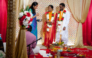 Laavanya & Varun at The Hindu Temple Canton MI wedding photography