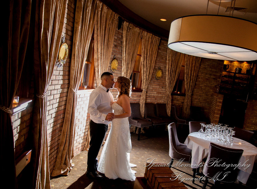 Sara & Harold at Cafe Cortina Farmington Hills MI wedding photography