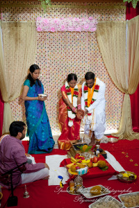 Laavanya & Varun at The Hindu Temple Canton MI wedding photography