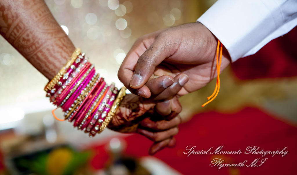 Laavanya & Varun at The Hindu Temple Canton MI wedding photography