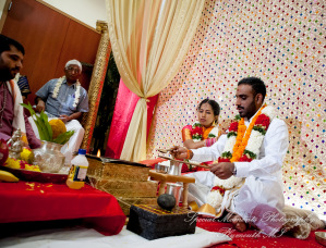 Laavanya & Varun at The Hindu Temple Canton MI wedding photography