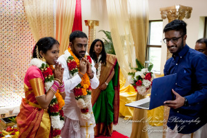 Laavanya & Varun at The Hindu Temple Canton MI wedding photography