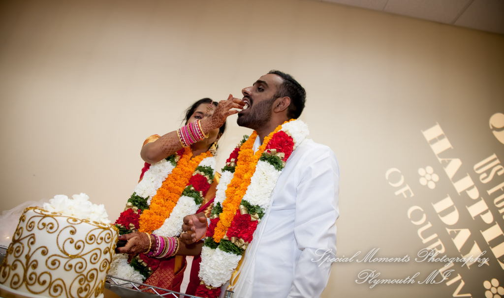 Laavanya & Varun at The Hindu Temple Canton MI wedding photography