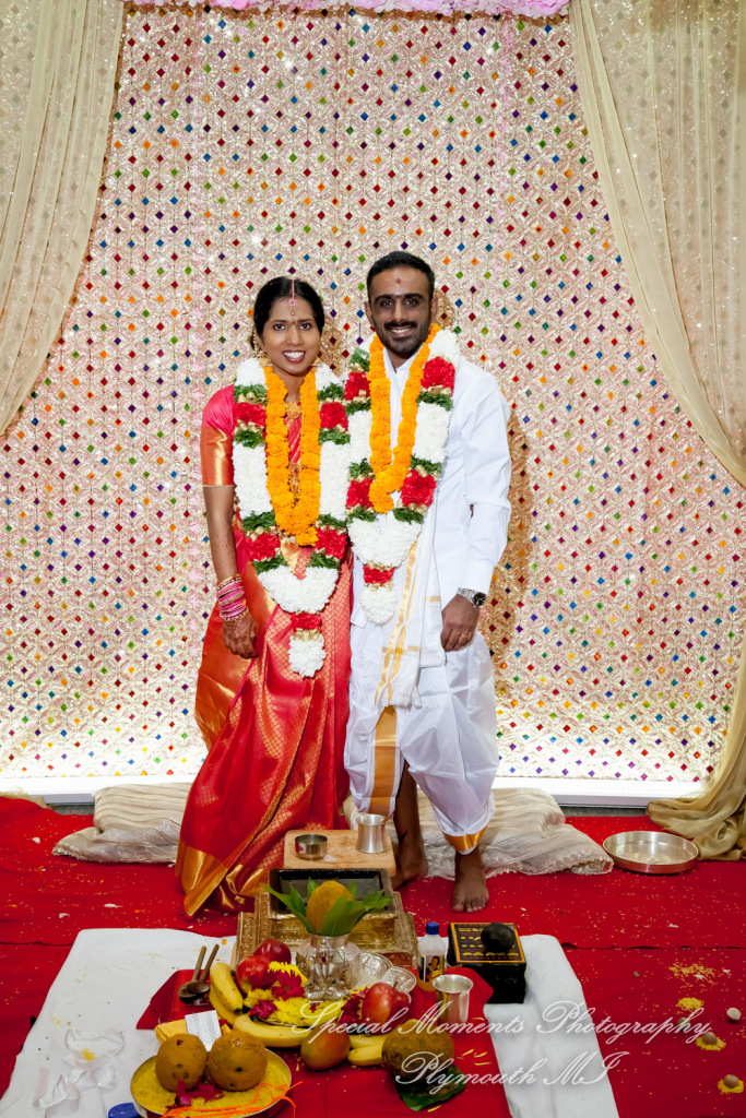 Laavanya & Varun at The Hindu Temple Canton MI wedding photography