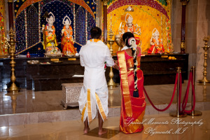 Laavanya & Varun at The Hindu Temple Canton MI wedding photography