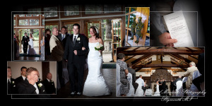 Crystal & Derek at Indianwood Golf Course Lake Orion MI wedding album photography