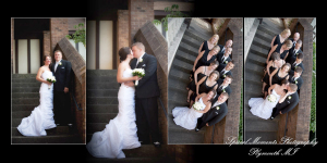 Crystal & Derek at Indianwood Golf Course Lake Orion MI wedding album photography