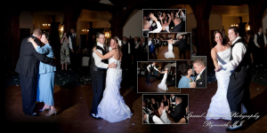 Crystal & Derek at Indianwood Golf Course Lake Orion MI wedding album photography