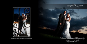 Crystal & Derek at Indianwood Golf Course Lake Orion MI wedding album photography