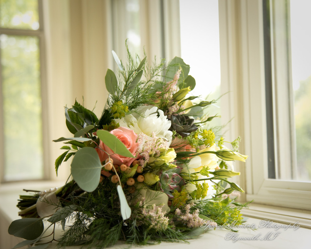 Laura & Chris at Wellers East Garden Saline MI wedding photography