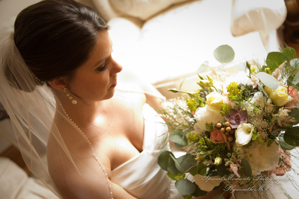 Laura & Chris at Wellers East Garden Saline MI wedding photography