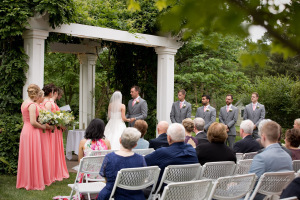 Laura & Chris at Wellers East Garden Saline MI wedding photography