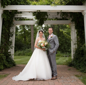 Laura & Chris at Wellers East Garden Saline MI wedding photography