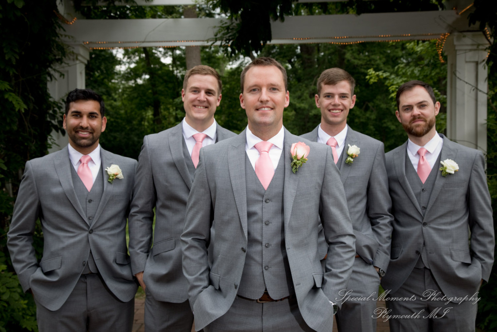 Laura & Chris at Wellers East Garden Saline MI wedding photography