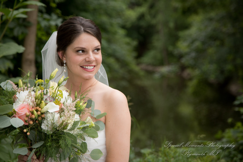Laura & Chris at Wellers East Garden Saline MI wedding photography