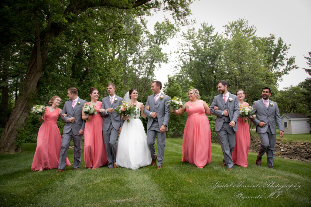 Laura & Chris at Wellers East Garden Saline MI wedding photography