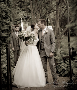 Laura & Chris at Wellers East Garden Saline MI wedding photography