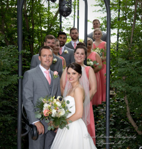 Laura & Chris at Wellers East Garden Saline MI wedding photography
