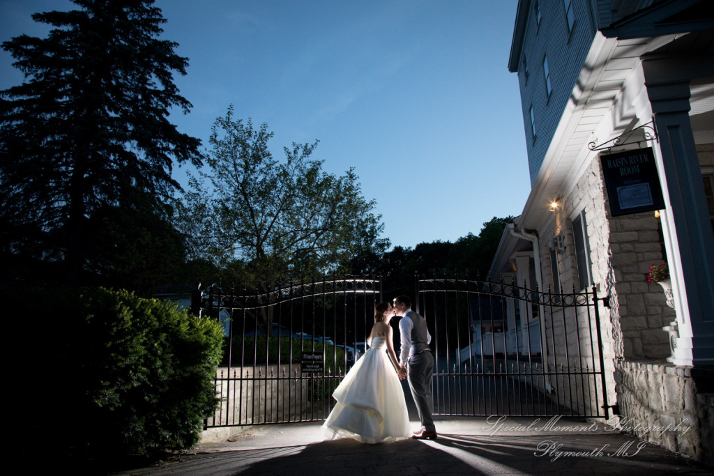 Laura & Chris at Wellers East Garden Saline MI wedding photography