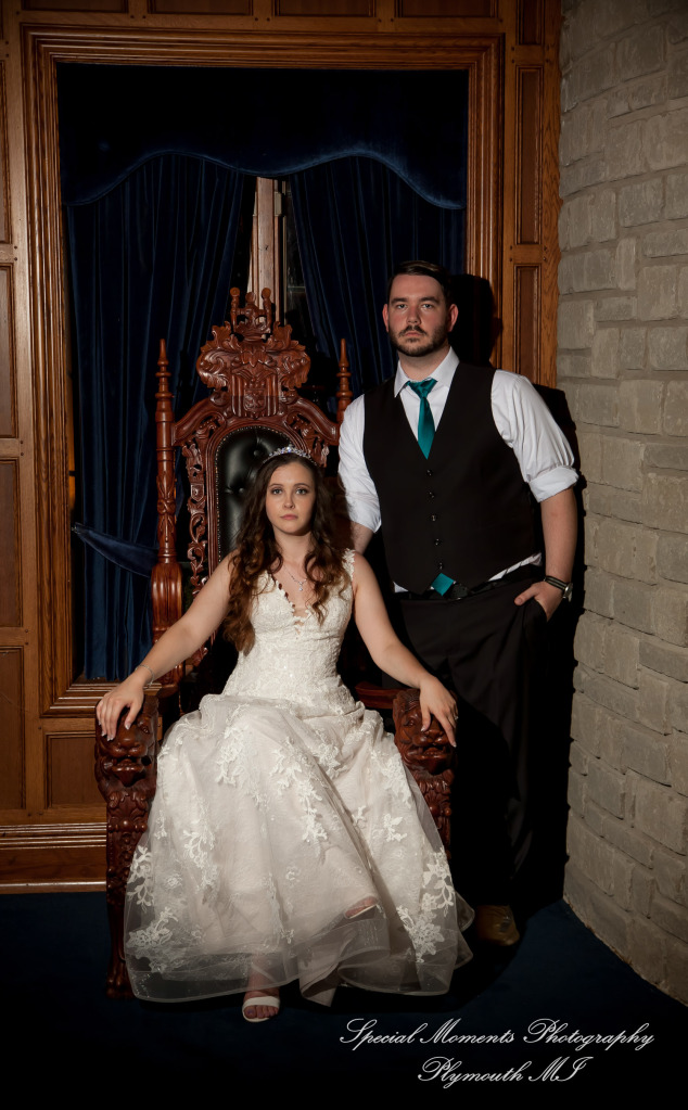 Brittany & Christian at Canterbury Castle Lake Orion M wedding photography