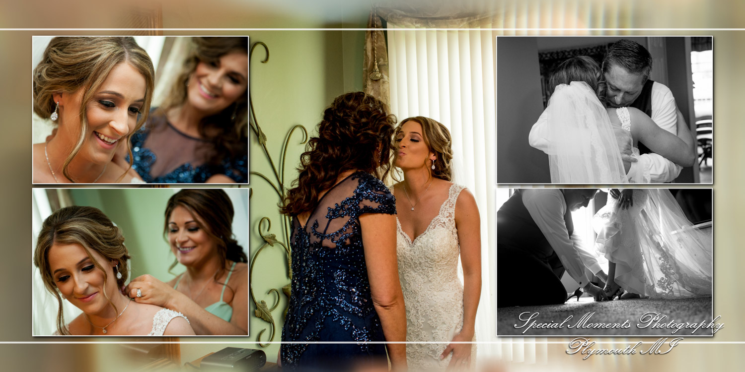 Coffee Table Design - jay & Janelle at St. Kieran Catholic Shelby Twp. MI wedding album photography