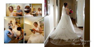 Scott & Emily at Kalamazoo Country Club MI wedding album photography