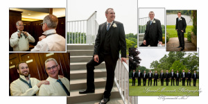 Scott & Emily at Kalamazoo Country Club MI wedding album photography