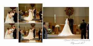 Scott & Emily at Prince of Peace Lutheran Portage MI wedding album photography