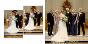 Scott & Emily at Prince of Peace Lutheran Portage MI wedding album photography