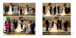 Scott & Emily at Prince of Peace Lutheran Portage MI wedding album photography